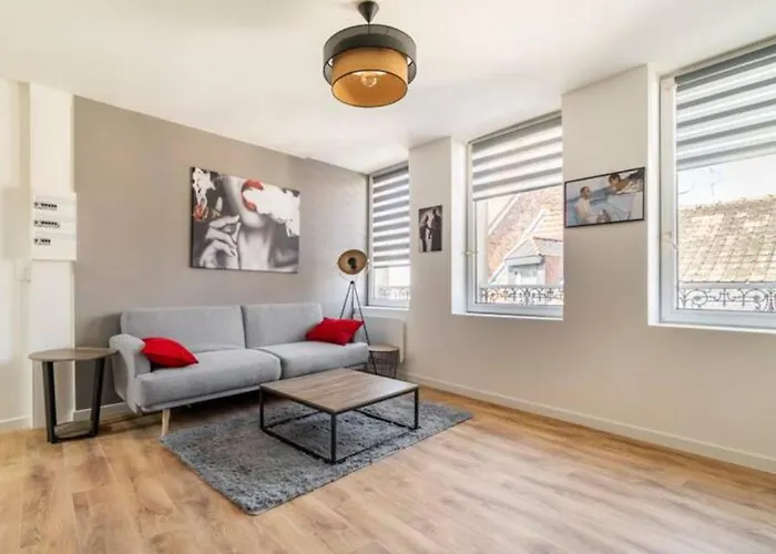 Duplex Cine Cosy - Hyper Centre 5min Gare Valenciennes